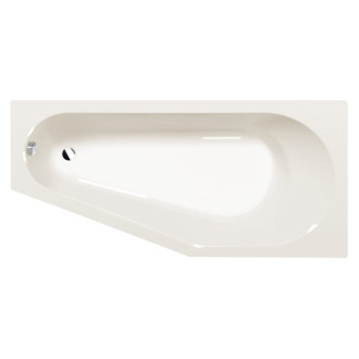 TIGRA R asymetrická vaňa 170x80x46cm, ivory 90611.40