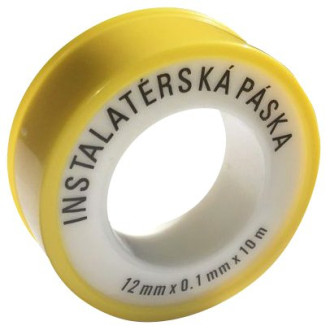 Tesniaca teflónová páska 10 m, 12 mm x 0,01 mm 5796