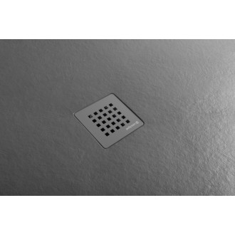 TRENECA vaničkový sifón, priemer 90mm, DN40, krytka šedá mat 84999.31