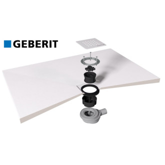 TRENECA vaničkový sifón, priemer 90mm, DN40, krytka šedá mat 84999.31