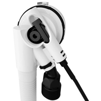 Vaňová súprava s napúšťaním, bovden, dĺžka 600mm, zátka 72mm, chróm 71851