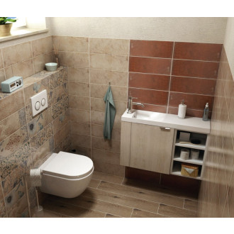 Kúpeľňový set LATUS VI 80, brest bardini KSET-083 KSET-083