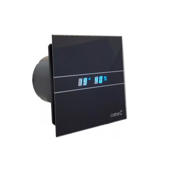 E-120 GTH kúpeľňový ventilátor axiálny s automatom, 6W/11W, potrubie 120mm, čierna