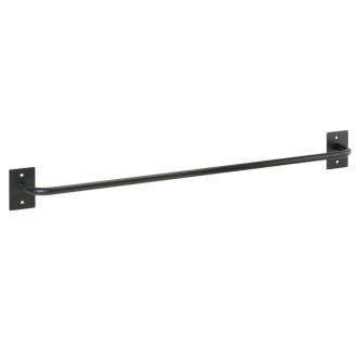 Bemeta EASY01: Držiak uterákov 600 mm, čierny 164104040