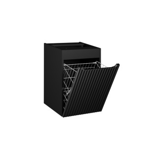 COMAD NOVA BLACK 40 Skrinka 40cm s košom na bielizeň