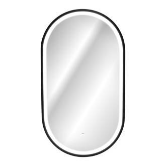 Comad LUSTRO LED CZARNE APOLLO 2 900X500 Zrkadlo LED, čierna 900X500