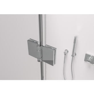 CERANO Sprchovací kút Marino Duo L/P chróm, transparent sklo 110x90 krídlový