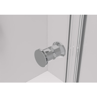 CERANO Sprchovací kút Marino Duo L/P chróm, transparent sklo 110x90 krídlový