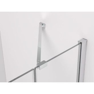 CERANO Sprchovací kút Marino Duo L/P chróm, transparent sklo 110x90 krídlový