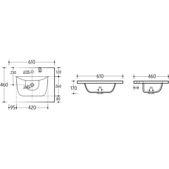 Comad SET-ADW SKY 60 CM