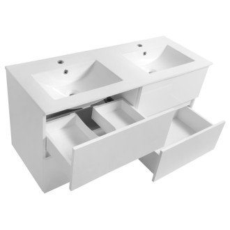 PANEDA umývadlová skrinka 119x55x45, 2cm, biela PN212