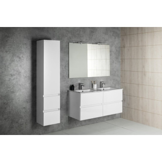 PANEDA umývadlová skrinka 119x55x45, 2cm, biela PN212
