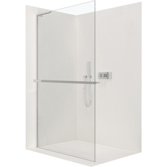 CERANO Sprchová zástena Walk-in Onyx L/P držiak L-ľavá chróm, transparent sklo 70x200