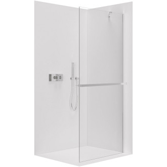CERANO Sprchová zástena Walk-in Onyx YL/P držiak chróm, transparent sklo 90x200