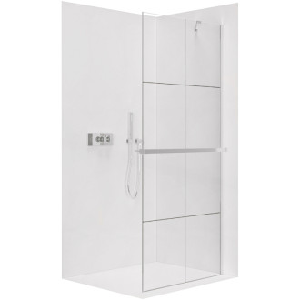 CERANO Sprchová zástena Walk-in Onyx YL/P +držiak chróm/industriálne sklo 130x200