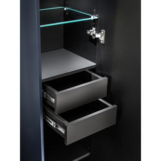 Comad SANTA FE DEEP BLUE 80-01-C-1D2S koupelnová skříňka vysoká