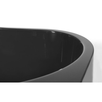 ASTRA R MONOLITH asymetrická vaňa 160x75x60cm, sivá