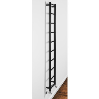 DINA otopné těleso 250x1680mm, černá mat