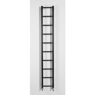 DINA otopné těleso 250x1680mm, černá mat