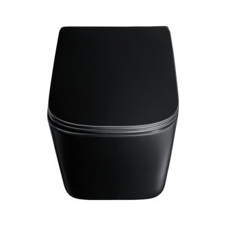 Comad WALL HUNG TOILET BLACK WC mísa, černá HUNG TOILET BLACK ( E-1060A )