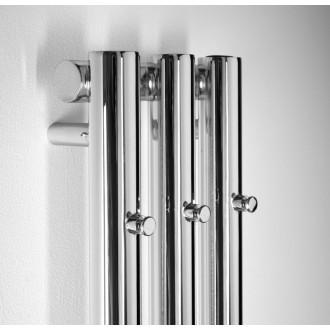PILON vykurovacie teleso 196x1800mm, s tromi háčikmi pre uterák, chróm