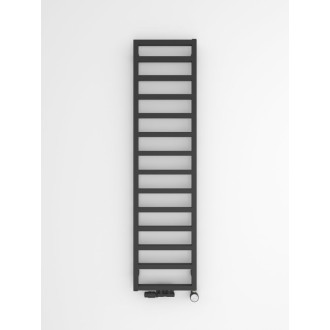 GIANLUCA vykurovacie teleso 400x1590mm, čierna mat