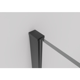 CERANO Sprchová zástěna Walk-in Onyx T L/P  zlatá kartáčovaná, transparent sklo 120x60