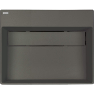 Deante Correo umývadlo s krytom granitové, antracitový metalický, 500x400 mm CQR_TU5M