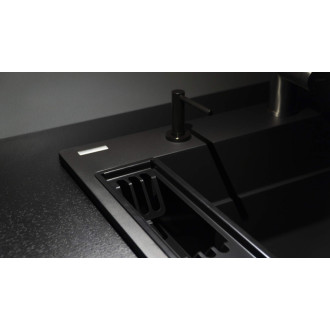 Deante Magnetic dřez černý, set košíku a odkapávače, 2 prvky ZZMKN22K
