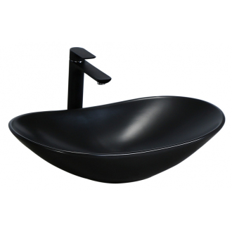 REA Umývadlo na dosku Royal Black Matt REA-U0442