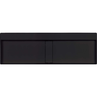 Deante Blur umývadlo 1200x400 mm, čierne, s rozetou CQB_NU2S