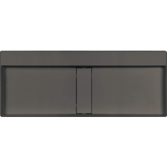 Deante Blur umývadlo 1000x400 mm, antracitový metalický, s rozetou CQB_TU1S