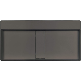 Deante Blur umývadlo 800x400 mm, antracitový metalický, s rozetou CQB_TU8S
