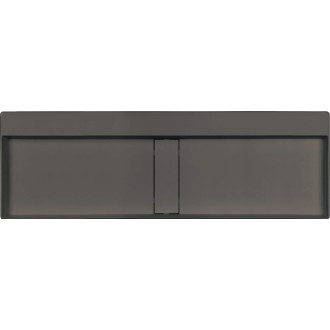 Deante Blur umývadlo 1200x400 mm, antracitový metalický, s rozetou CQB_TU2S