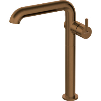 Deante Silia umyvadlová baterie, bez click-clacku, kartáčovaný bronz BQS_C24K