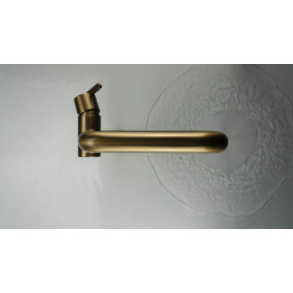 Deante Silia umyvadlová baterie, bez click-clacku, kartáčovaný bronz BQS_C24K