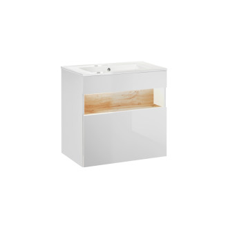 Comad BAHAMA WHITE 820 FSC Skříňka pod umyvadlo 60 cm 1 zásuvka