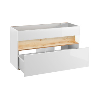 Comad BAHAMA WHITE 854 FSC Skříňka pod umyvadlo 120 cm 1 zásuvka