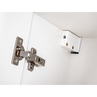 Comad FINKA GREY 800- 2D Vysoká skříňka 2 dvířka