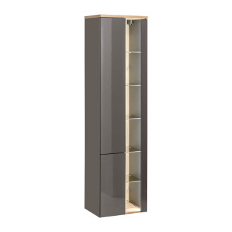 Comad BAHAMA GREY 800 Vysoká skříňka 2 dvířka