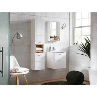 Comad FINKA WHITE 840 -40CM Skříňka se zrcadlem 40 cm