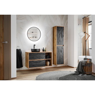 Comad SET-HAC B 100CM UN. 6259 A3 Nábytková sestava 100 cm s umyvadlem a LED zrcadlem