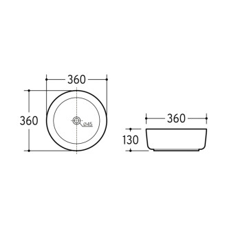 Comad SET-HAC B 100CM UN. 6259 A3 Nábytková sestava 100 cm s umyvadlem a LED zrcadlem