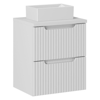 Comad SET-NOW B WHITE 50CM UN GAJA 35 Nábytková sestava 50 cm s umyvadlem na desku