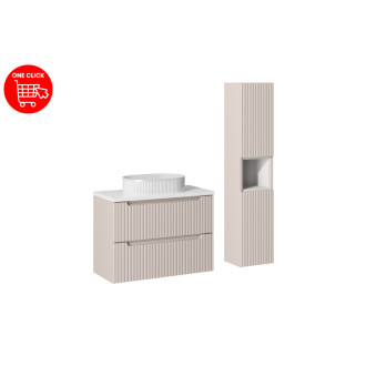 Comad SET-NOC B WHITE 80CM S UN BEYOND 5 WH HC Nábytková sestava 80 cm