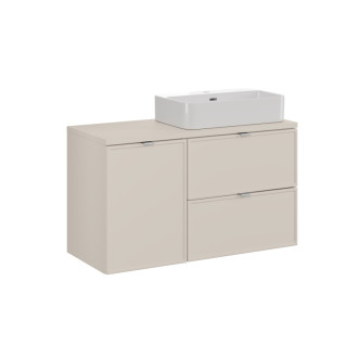 Comad SET-BC B CASHMERE 100CM UN TRUST WH Nábytková sestava 100 cm s umyvadlem Trust