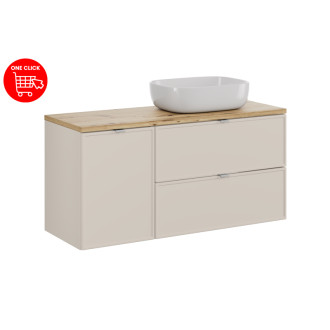 Comad SET-BC B ARTISAN 120CM UN SMILE 50 Nábytková sestava 120 cm s deskou a umyvadl Smile