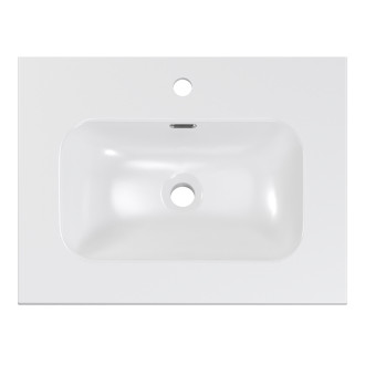 Comad FLY WHITE GLOSS UM 60-46 DP ( E-8073-60 ) Nábytkové umývadlo 60 cm