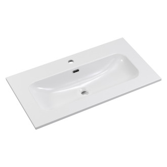 Comad FLY WHITE GLOSS UM 80-46 DP ( E-8073-80 ) Nábytkové umyvadlo 80 cm