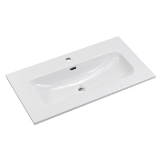 Comad FLY WHITE GLOSS UM 80-46 DP ( E-8073-80 ) Nábytkové umyvadlo 80 cm
